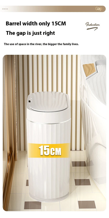 9L/7L Automatic Smart Sensor Garbage Bin Household Electronic Smart Trash Can Toilet Waste Garbage Can for Kitchen Bathroom