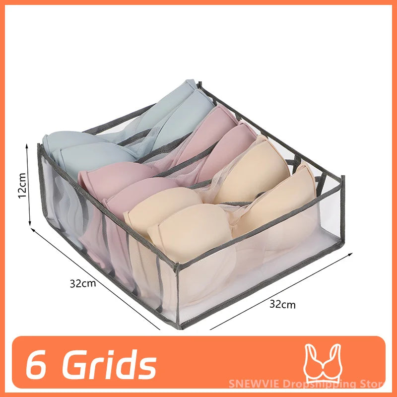 Folded Pants Organizer Closet Clothes Storage Box Adjustable Drawer Separator Underwear Bra Organizer Wardrobe Clothes Organizer