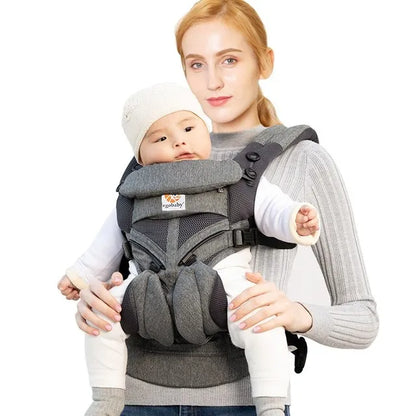 Egobaby 360 Baby Carrier Ergonomic Kangaroo Infant Kid Sling Back Front Facing Backpack Wrap Baby Bag 0-36 Months