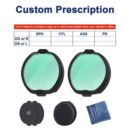 New Magnetic Lens For PSVR2 VR Prescription Lenses Customized  Anti-blue Anti-reflective Myopia Glasses for PS VR2 Accessories