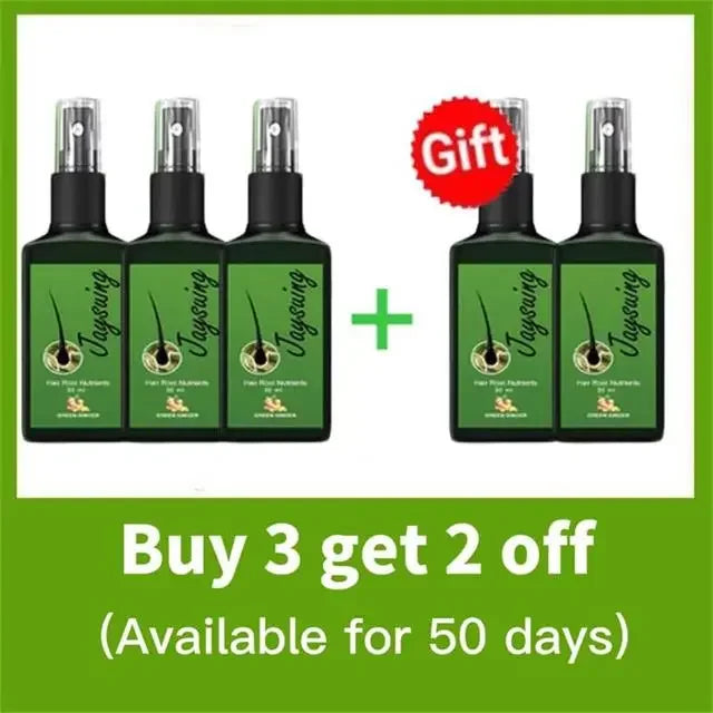 Serum Ginger Extract Anti Hair Loss Spray Products Treatment Hair Thinning Dry Fast Repair Prevent