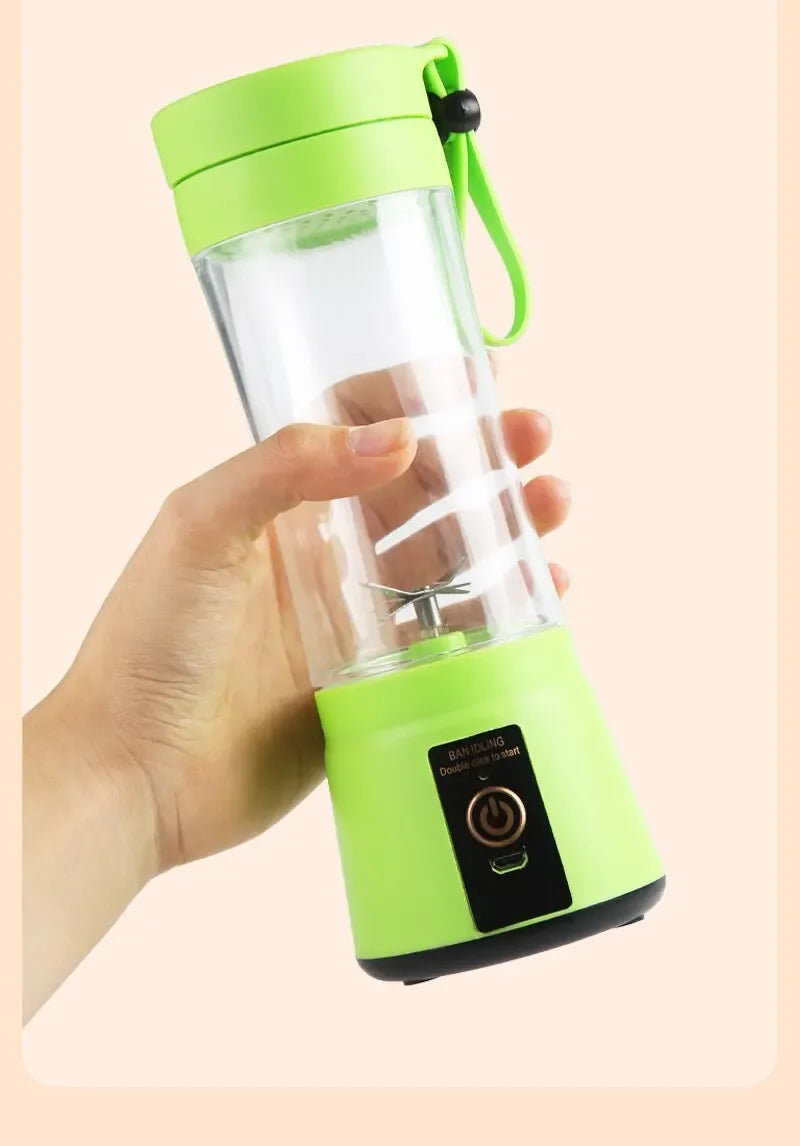 Kitchen Blender Mini Electric Juicer USB Rechargeable Smoothie Milkshake Maker Portable Automatic Fresh Squeezed Fruit Orange