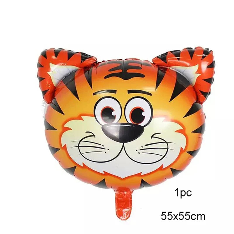 Jungle Animal Theme Party Decoration Disposable Tableware Paper Plates Wild One Birthday Party Kids Forest Safari Party Decor