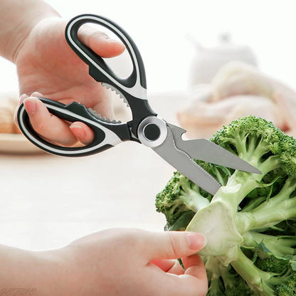 Multifunctional Stainless Steel Kitchen Tools For Cutting Vegetables Meat Fish Food Scissors Kitchen Multi-purpose Tools