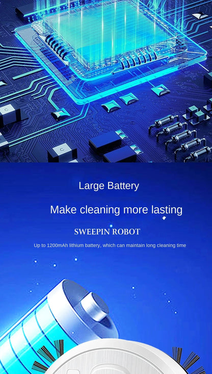 Xiaomi Smart Sweeping Floor Robot Ultra-quiet Remote Control Vacuum Cleaner Carpet Wireless Mopping Machine For Home Office Use