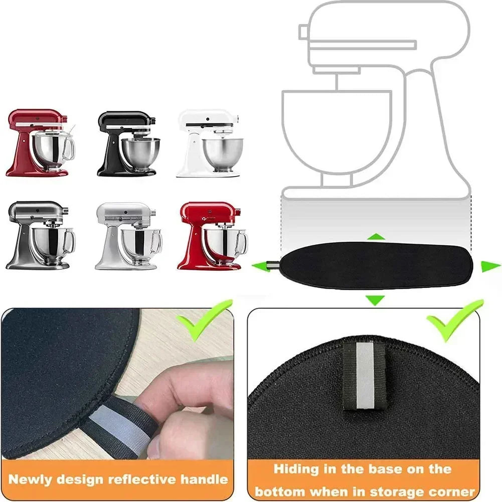 Sliding Mat For KitchenAid Stand Mixer Slider Mat Kitchen Mixer Accessories Quart Bowl Lift Stand Mixer Slider Mat