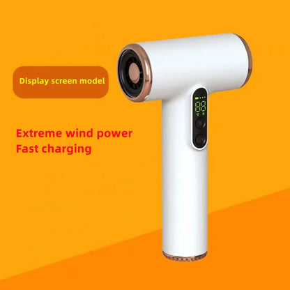 New Wireless Hair Dryer 30000 RPM High Wind Speed Dry Cool Hot Air Children's Home Dormitory Travel USB Charging Hair Dryer