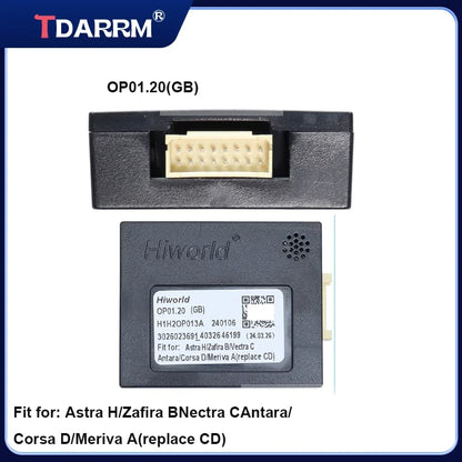 TDARRM Car Radio Adapter Canbus Box Amplifier Decoder For Opel Astra Zafira Antara Vectra Corsa Meriva Combo Agila