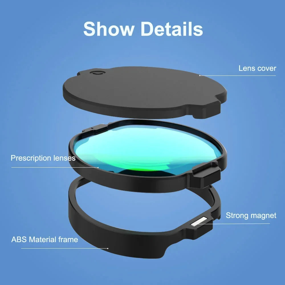 New Magnetic Lens For PSVR2 VR Prescription Lenses Customized  Anti-blue Anti-reflective Myopia Glasses for PS VR2 Accessories