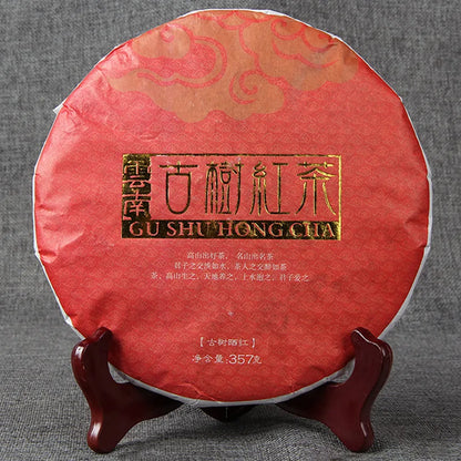 Chinese Yunnan Puer Tea Ripe Puer Tea Cooked Tea Tea Set Paper Bags Ripe Puer Tea Green Recyclable Paper Packing Bag Droshipping