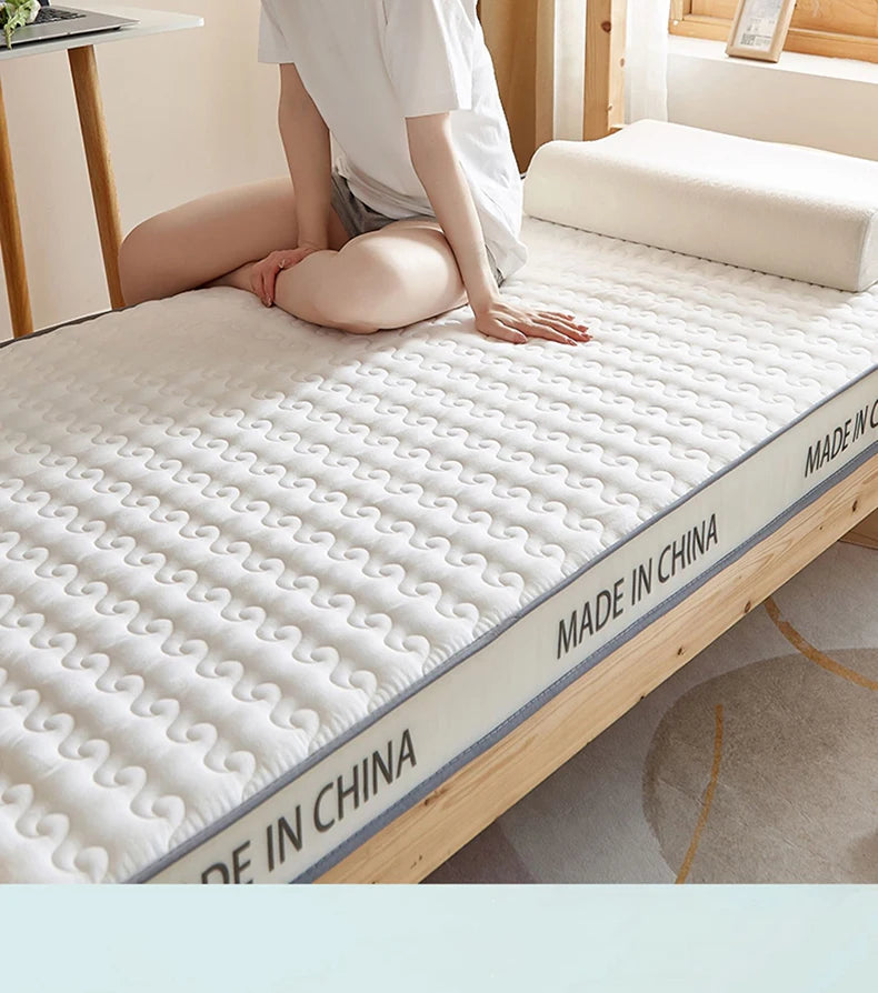 Cotton coconut mattress soft cushion latex household thickened spine protection soft mat tatami sponge mat for rent room special