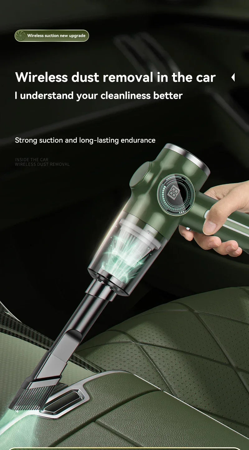 Xiaomi 9800000PA Wireless Automobile Vacuum Cleaner Wet Dry Dual-Use Portable Handheld Electric appliance Cleaner For Car home