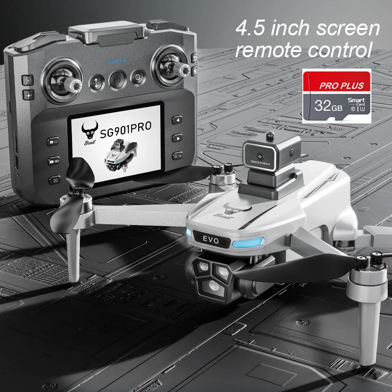 New! Drone 8K Professional GPS HD Camera Drones 5G WIFI FPV Video 4k UAV 5.9 inch large screen remote control RC Dron SG109 PRO