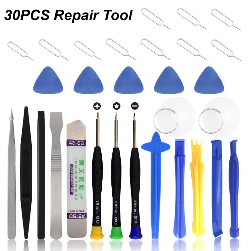 Mobile Phone Repair Tools Plastic Pry Bar Blade Opening Screwdriver for Screen iPhone iPad Laptop Computer Disassemble Hand Kit