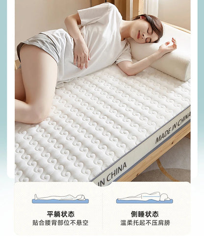 Cotton coconut mattress soft cushion latex household thickened spine protection soft mat tatami sponge mat for rent room special