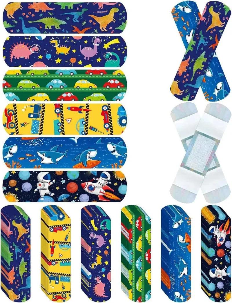 40pcs 50pcs 60pcs Per Set Cartoon Band Aid Sticking Plaster for Wound Dressing Patch Children Kids Woundplast Adhesive Bandages