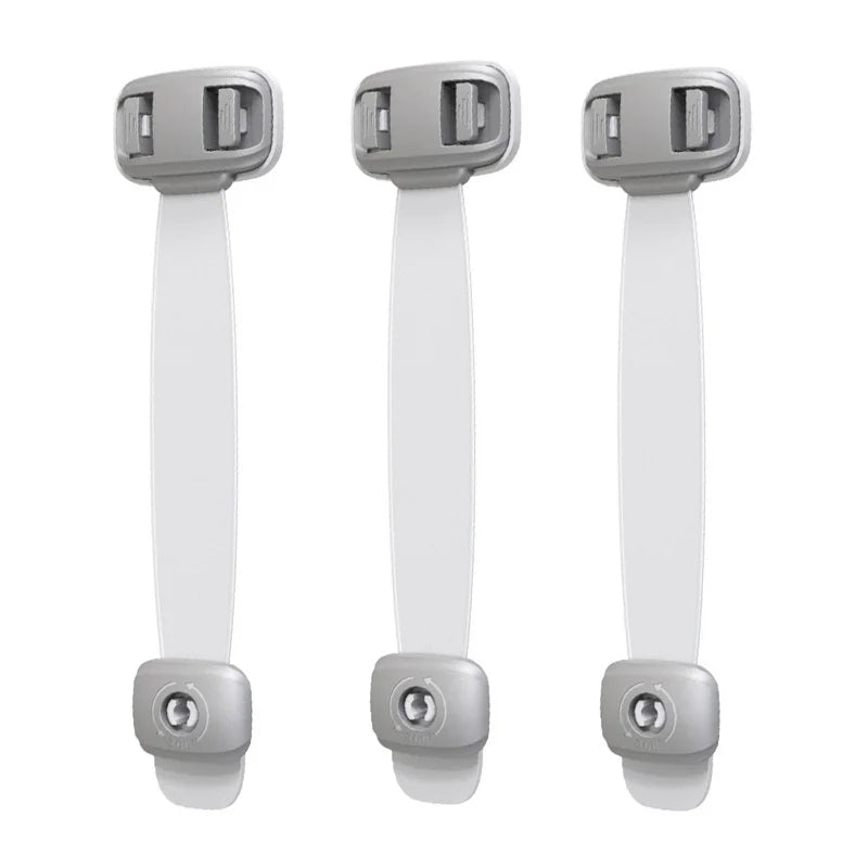 3pcs/lot Children Security Protector Baby Care Multi-function Child Baby Safety Lock Cupboard Cabinet Door Drawer Safety Locks