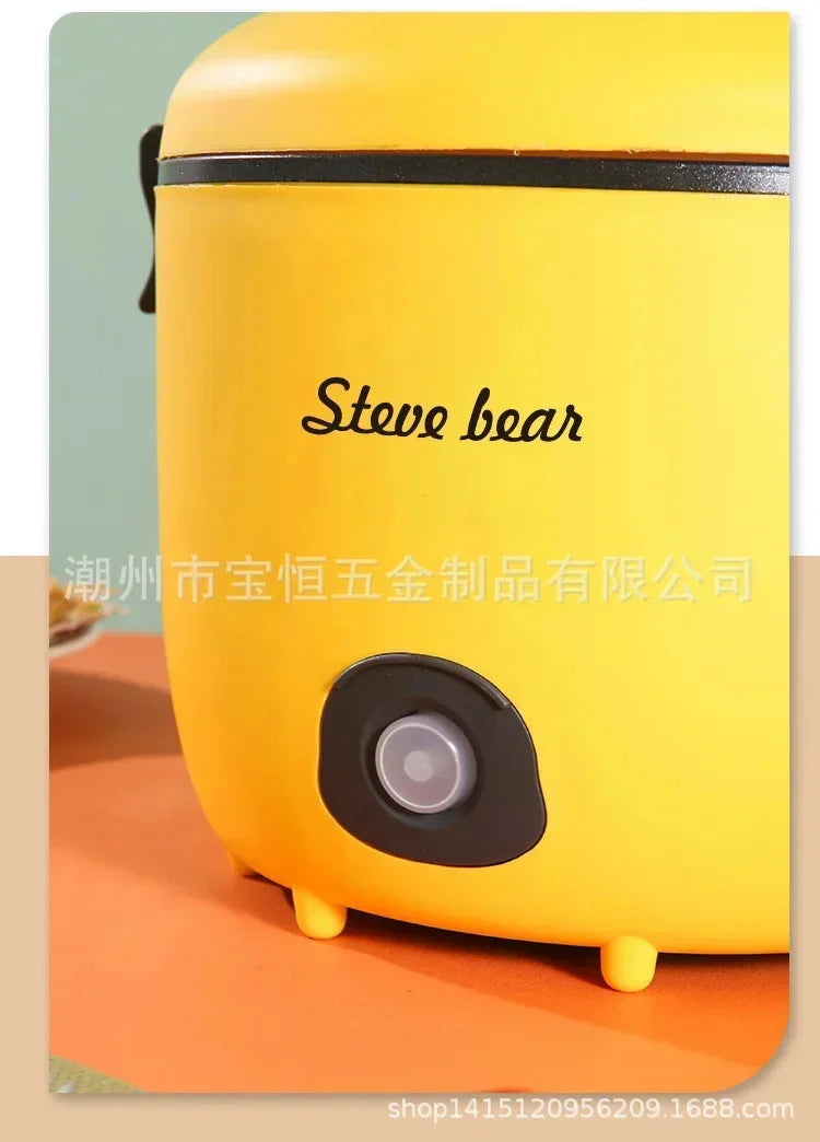 110V 220V 450W 2L Mini Rice Cooker 2-3 People Cook Rice Electric Rice Cooker Household Appliances