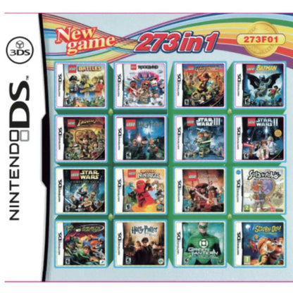 3DS NDS Game Card Combined Card 23 In 1 NDS Combined Card NDS Cassette 482 IN1 280 4300 0