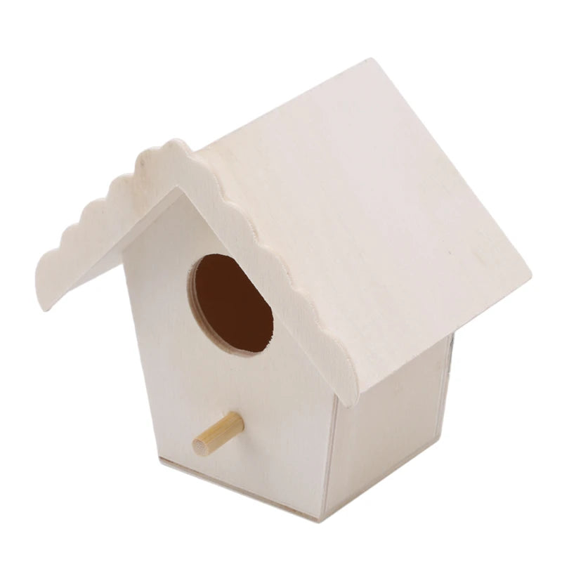 Pet Bird House Parakeet Nest Box Bird House Budgie Wood Breeding Box For Lovebirds Parrotlets Mating Box