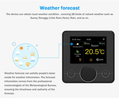 Tuya Wifi Thermostat Smart Thermostat Gas Boiler Water Floor Heating Termostato Digital Temperature Controller Smart Life Alexa