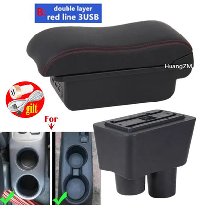 For Nissan Versa Armrest For Nissan Almera Versa Car Armrest Box Storage box Interior Dedicated Retrofit Car Accessories