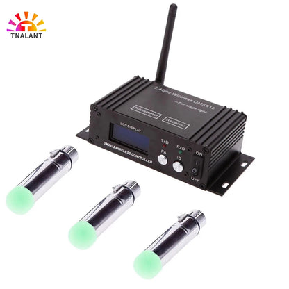 DMX512 ISM Dif LCD DMX Wireless Receiver&Transmitter 2.4G LED Controller For Stage Par DJ Disco Party Bar Lights Moving Heads