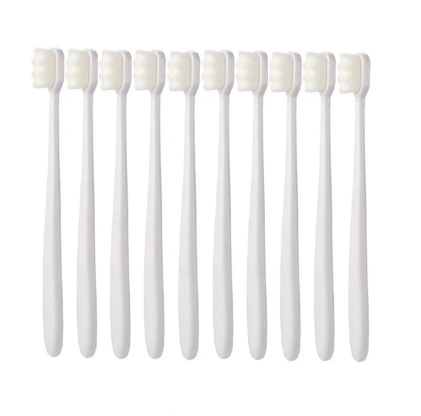 Environmentally Toothbrush Ultra-fine Soft Toothbrush Deep Cleaning soft brush teeth Adult kids Manual Toothbrush For Oral Care