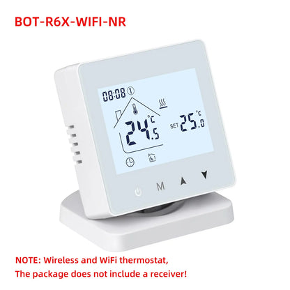 Wireless Thermostat and Hub Controller WiFi Smart Home Zone Heating System for Gas Boiler Water Floor Actuators Central Heating