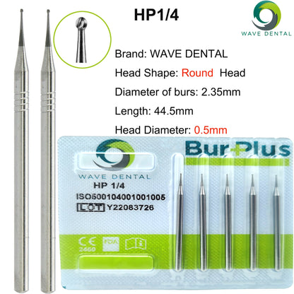 WAVE Dental Burs Tungsten Carbide Bur Dentistry Drills Bits Dental Strawberries HP Cutter Dentist Tools