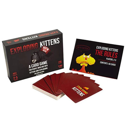 Zombie Kittens Card Game Fun Family Card Games for Adults Teens Kids for Game Night Entertainment 2-5 Playe