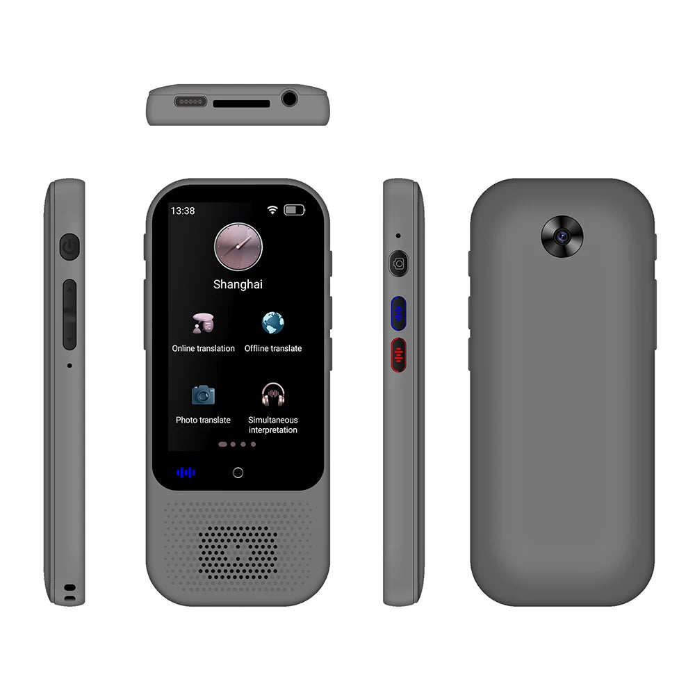 S80 Pro Portable Language Translator Device with 138 Languages Voice Translating 16 Offline Translation ChatGPT Function