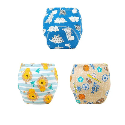 Baby Cotton Waterproof Training Pants 6 Layers Potty Cloth Diaper Reusable Washable Cotton Cleanliness  Ecological Diapers