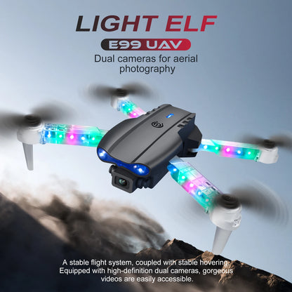 QJ E99 K3 Pro HD 4k Drone Dual Camera High Hold Mode Foldable Mini WIFI Aerial Photography RC Quadcopter Toys Helicopter Dron