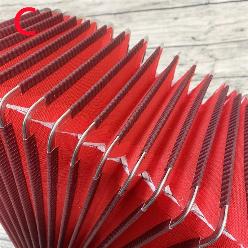 Accordion Bellows Accessories, Handmade Parchment Pleats, 17 Fold, Good Air Tightness, Multi Model Selection, Customizable Size