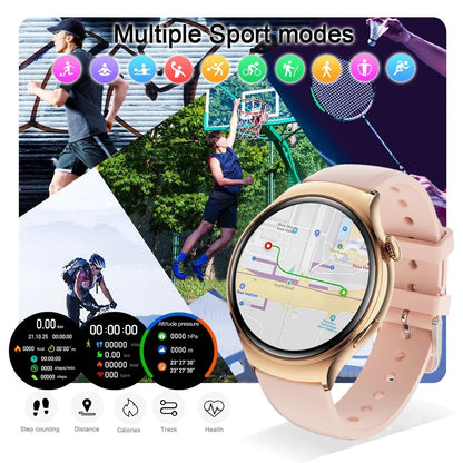 2024 New  For Huawei IOS GPS Track Smart Watch Women HD Screen Heart rate NFC Bluetooth Call Waterproof Blood Sugar Smartwatches