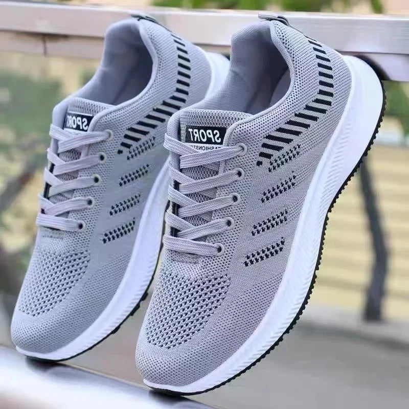 2024 New Men's Shoes All-Match Mesh Casual Shoes Deodorant Soft Bottom Shoes Spring and Autumn Breathable Sneaker Men's Shoes