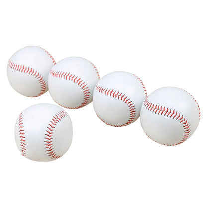 12 Pcs 9-inch hardwood/soft rubber core baseballs throwing training sawdust hard solid baseballs