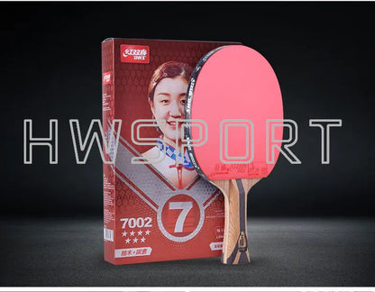 Original DHS 7 Star Table Tennis Racket Offensive 8 Star 9 Star Professional Ping Pong Racket ALC Carbon Paddle