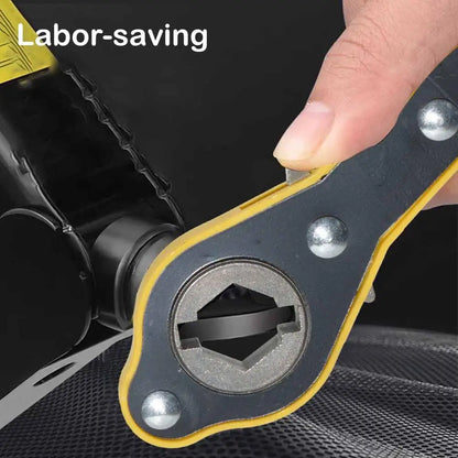 Car Labor-saving Car Jack Garage Tire Wheel Lug Wrench Scissor Handle Labor-Saving Wrench Auto Repair Tool