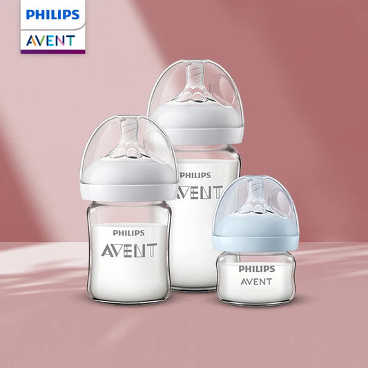 PHILIPS AVENT Newborn baby  Wide caliber High borosilicate glass feeder Anti choking Anti-Colic 0-6 months or more 160ml 240ml