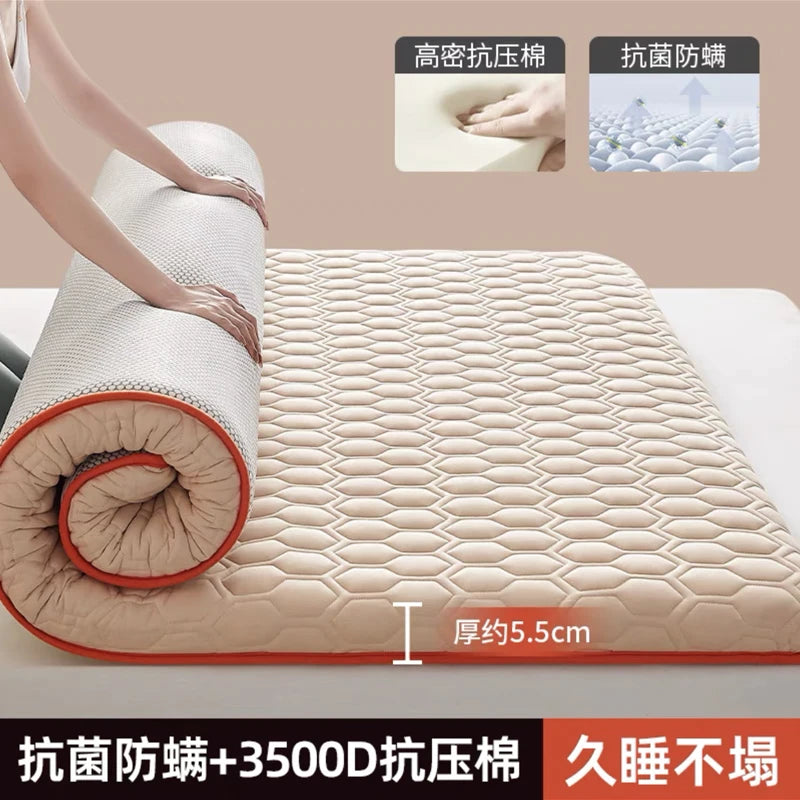 Five-layer material composition mattress Home Single double Sponge filling mattresses student dormitory mat Tatami Floor Pad