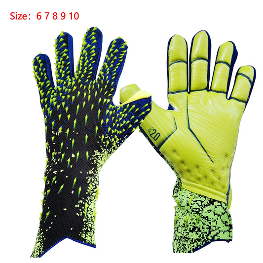 Football Soccer Goalkeeper Gloves Thickened Football Professional Protection Adults Teenager Goalkeeper Soccer Goalie Gloves