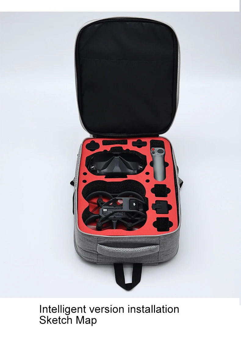 For DJI Avata Backpack Flight Glasses Storage Bag For DJI Avata Remote Control Storage Case