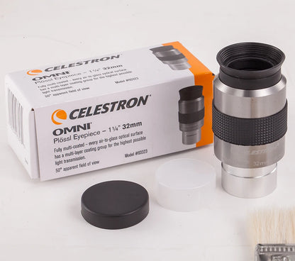 Celestron OMNI Eyepiece, Astronomical Telescope Accessory, 52-Degree Field of View, 4mm, 6mm, 9mm, 12mm, 15mm,32mm,40mm eyepiece