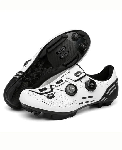 New Cycling Shoes for Men Women Speed Mountain Bicycle Flat SPD Pedals Racing Biking MTB Cleats Road Bike Sneakers