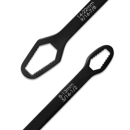 8-22mm Universal Torx Wrench Self-tightening Adjustable Glasses Wrench Board Double-head Torx Spanner Hand Tools for Factory