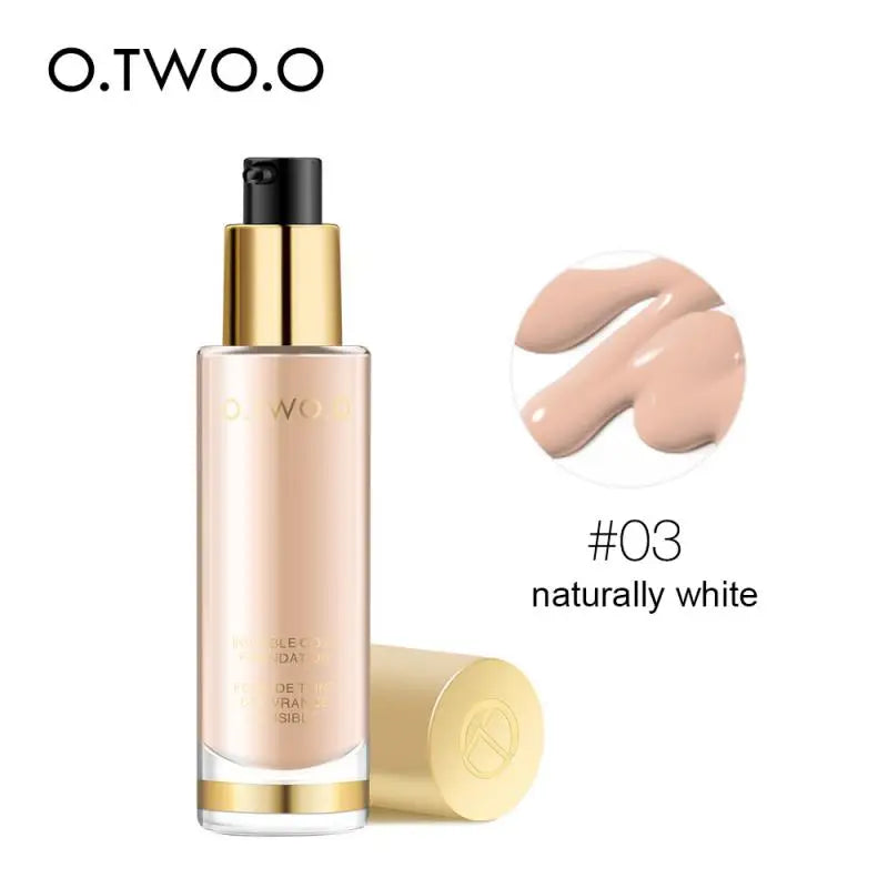 Lightweight Liquid Foundation Waterproof Lasting Coverage Invisible Pores Essential Advanced Best Selling Moisturize Skin