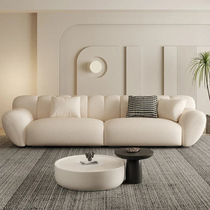 Comfortable Relaxing White Sofa Set, Modern Living Room, Lazy Sofa, Nordic Designer, Sofy Do Salonu, Garden Furniture