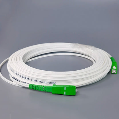 Fiber Drop Cable G657A2 LSZH Cable Fibra Optica FTTH Fiber Optic Patch Cord SC/APC-SC/APC Single Mode 20M/30M Extension Wire